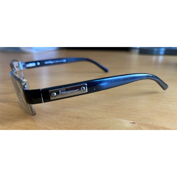 SALVATORE FERRAGAMO 1805 821 Black Glasses Frames Italy 52-17-140 Trifocal Lens main image 9